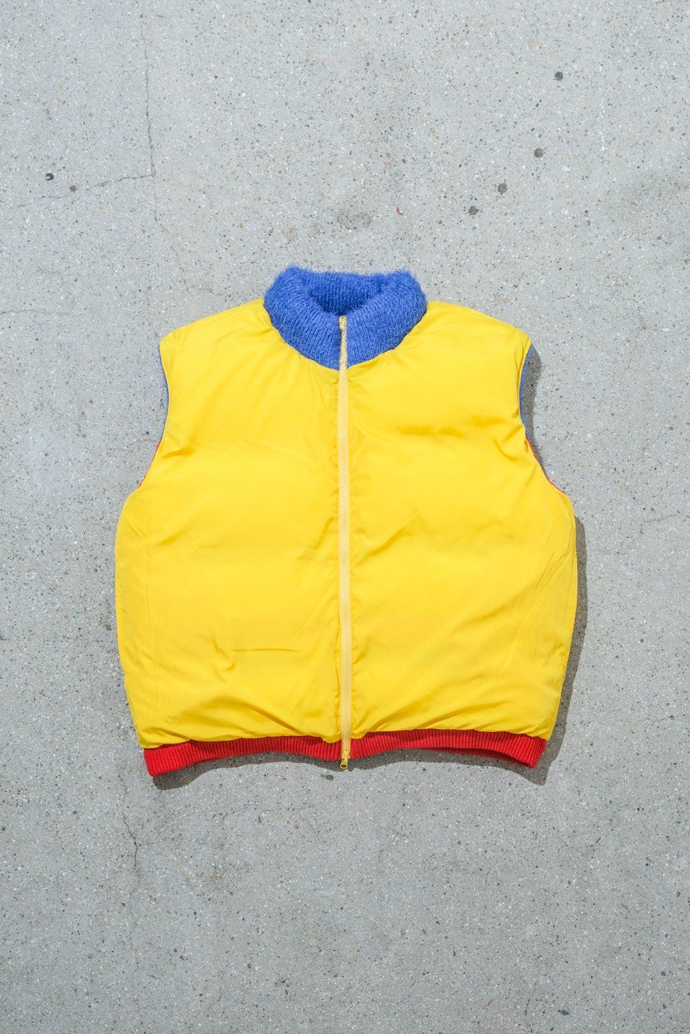 最終値下　gim context Knitted Plump Vest 最終値下 gim context Knitted Plump Vest - メルカリ