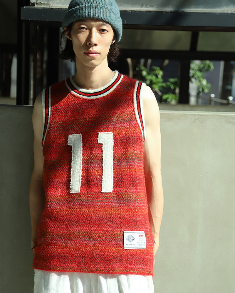 Knitted Basket Ball Jersey