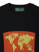 World Map Sweater