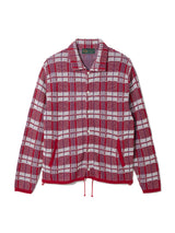 Laundry Check Bag Style Knit Blouson