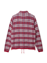 Laundry Check Bag Style Knit Blouson