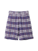 Laundry Check Bag Style Knit Shorts 