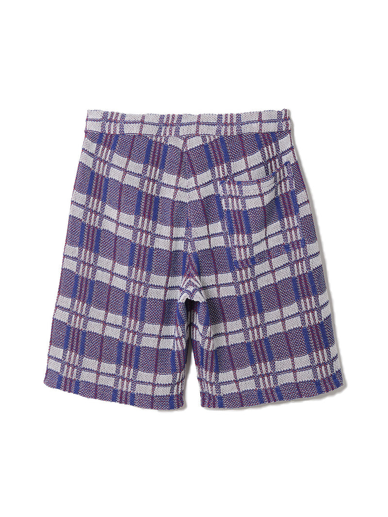 Laundry Check Bag Style Knit Shorts 