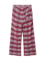 Laundry Check Bag Style Knit Pants