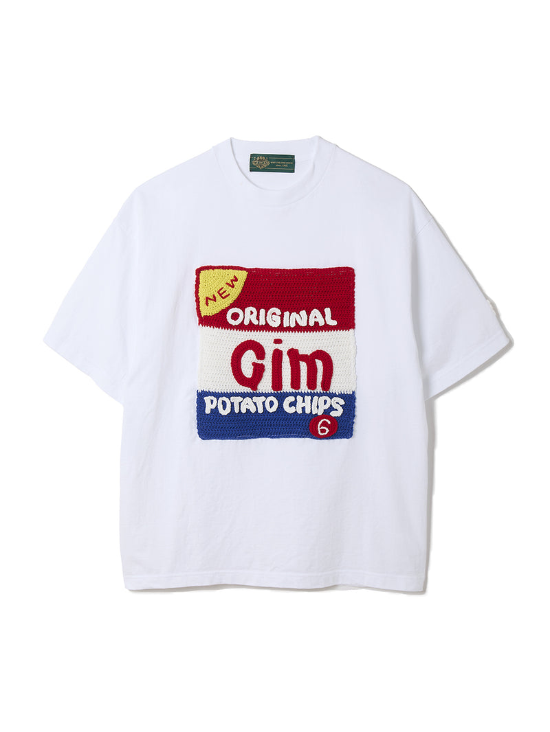 GIM Potato Chips Hand-crochet Half Sleeve T-shirt 