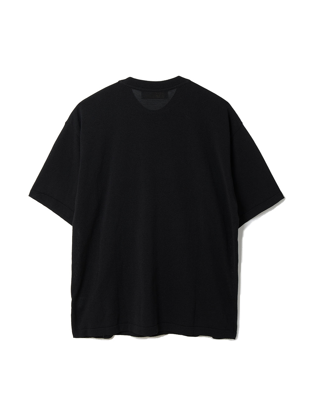 モンスターニットT gim context Crochet Monster Knit T-Black – gim context