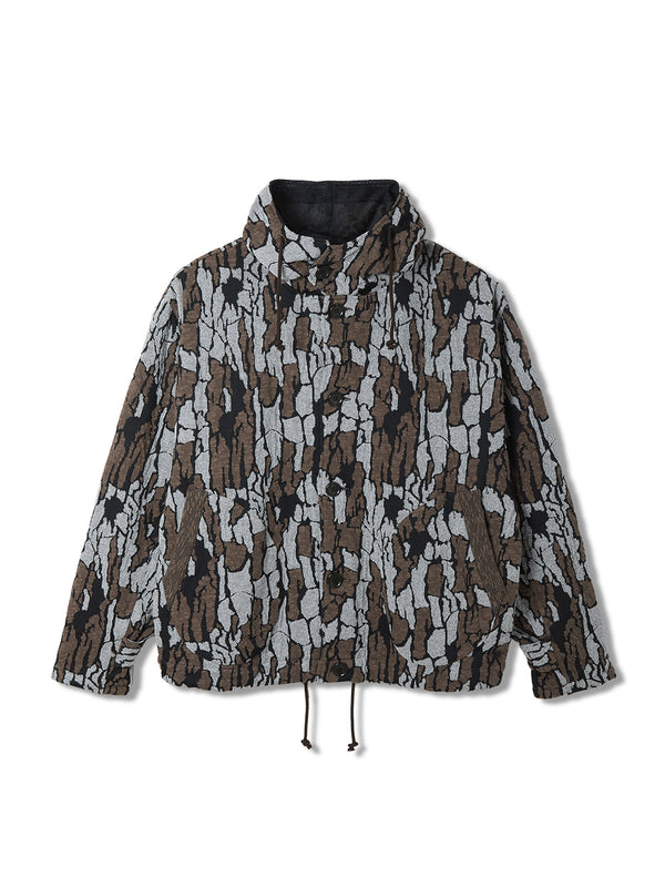 Trebark Camo Knit Blouson Parka