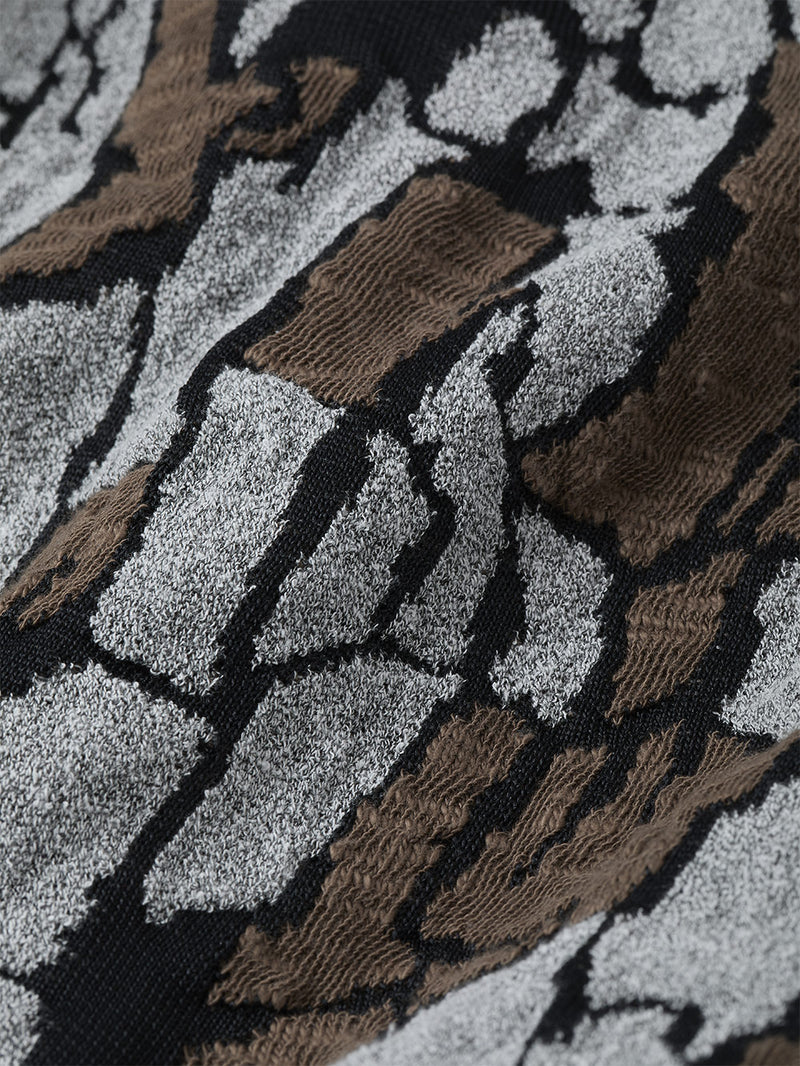 Trebark Camo Knit Blouson Parka