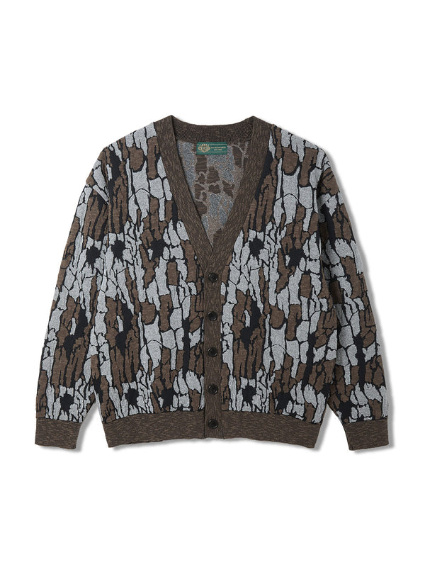 Trebark Camo Knit Cardigan