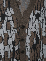 Trebark Camo Knit Cardigan