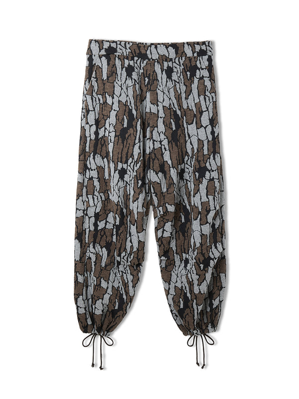 Trebark Camo Knit Trousers