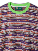 Circuit Border Knit T-shirts [Release August 22th]