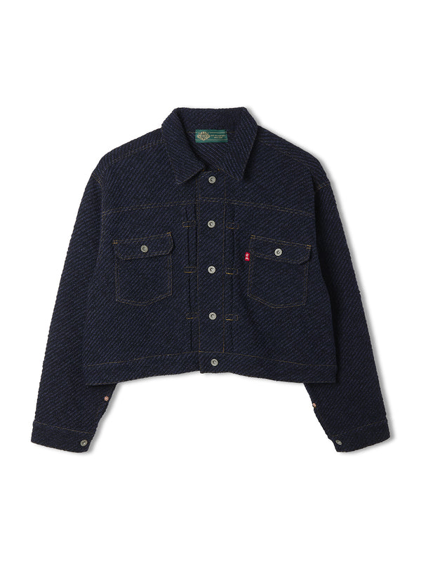Rigid Denim Knit Jacket [Release August 22th] 