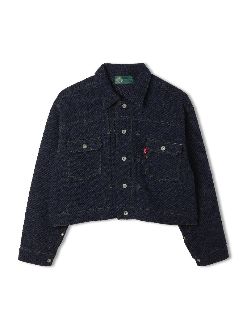 Rigid Denim Knit Jacket [Release August 22th] 