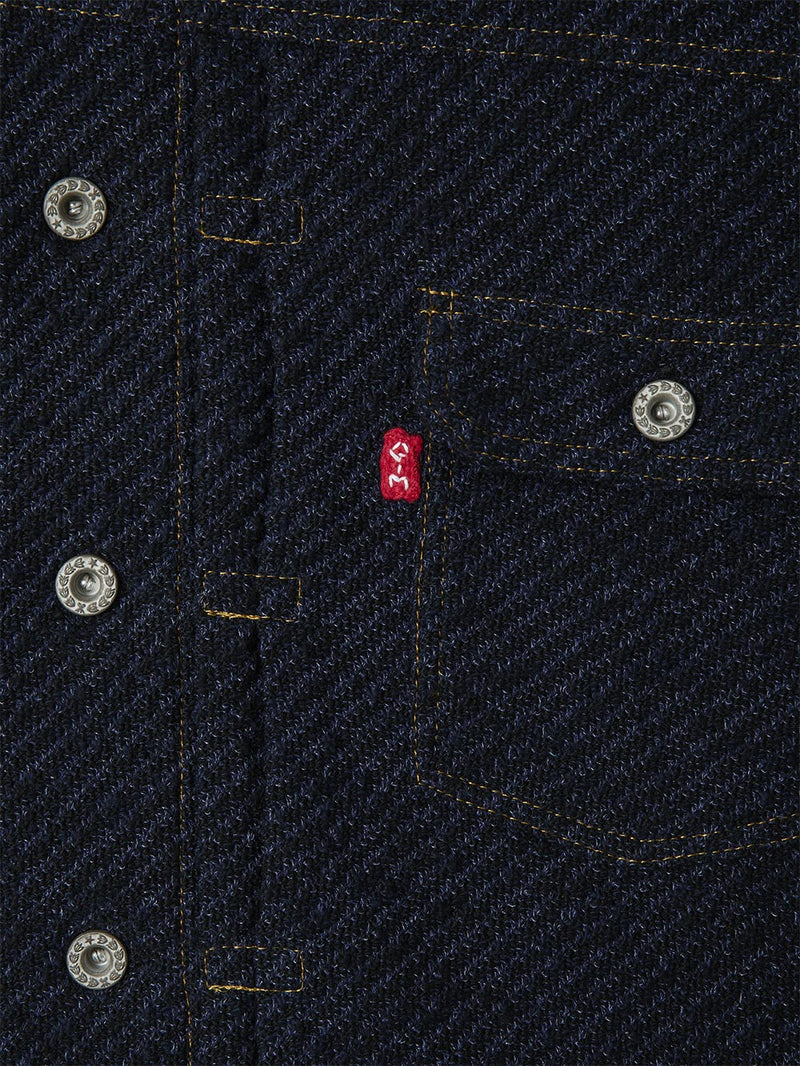Rigid Denim Knit Jacket [Release August 22th] 