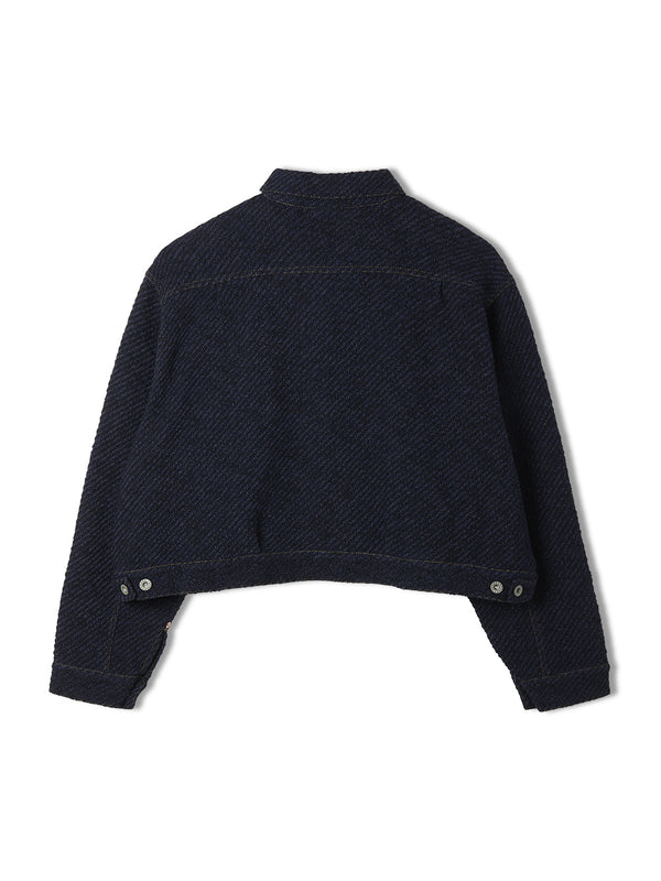 Rigid Denim Knit Jacket [Release August 22th] 