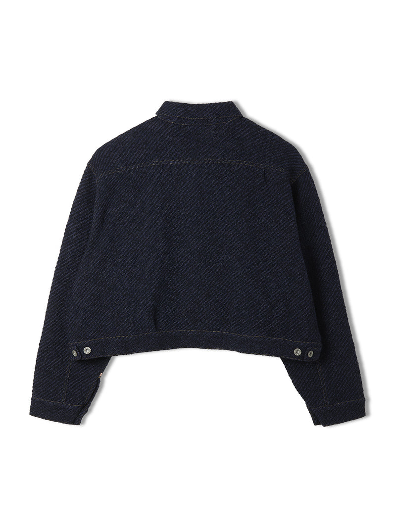 Rigid Denim Knit Jacket [Release August 22th] 