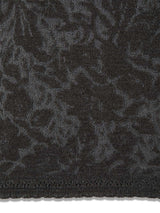 Velvet Curtain Knit Crew Neck Sweater
