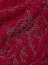 Velvet Curtain Knit Cardigan