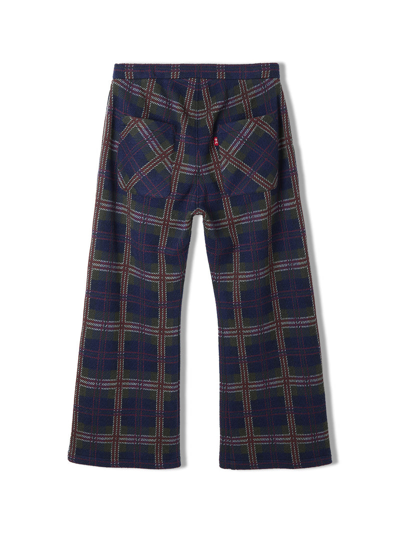 Knitted Check Pants