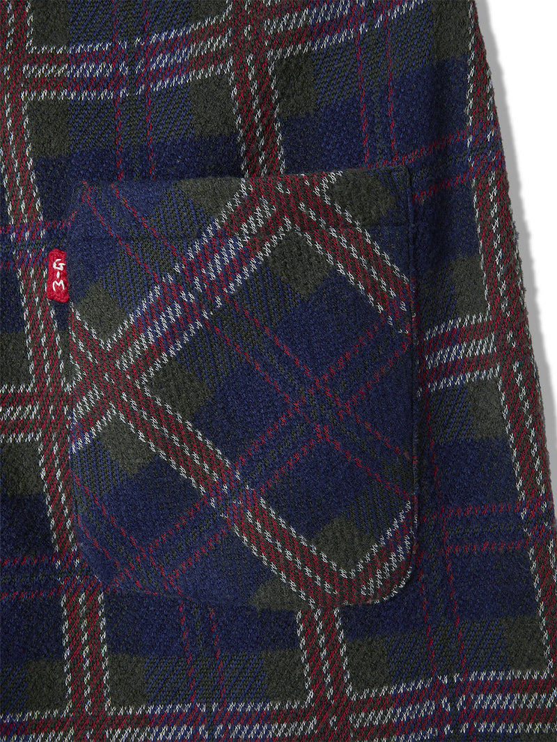 Knitted Check Pants