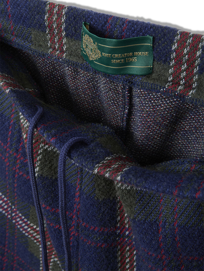 Knitted Check Pants