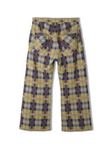 Knitted Check Pants