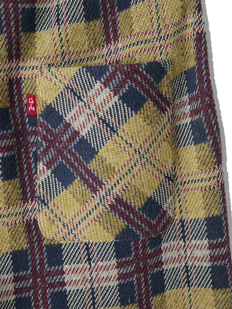 Knitted Check Pants