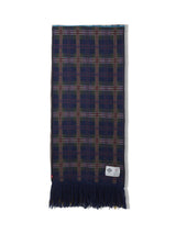 Knitted Check Scarf