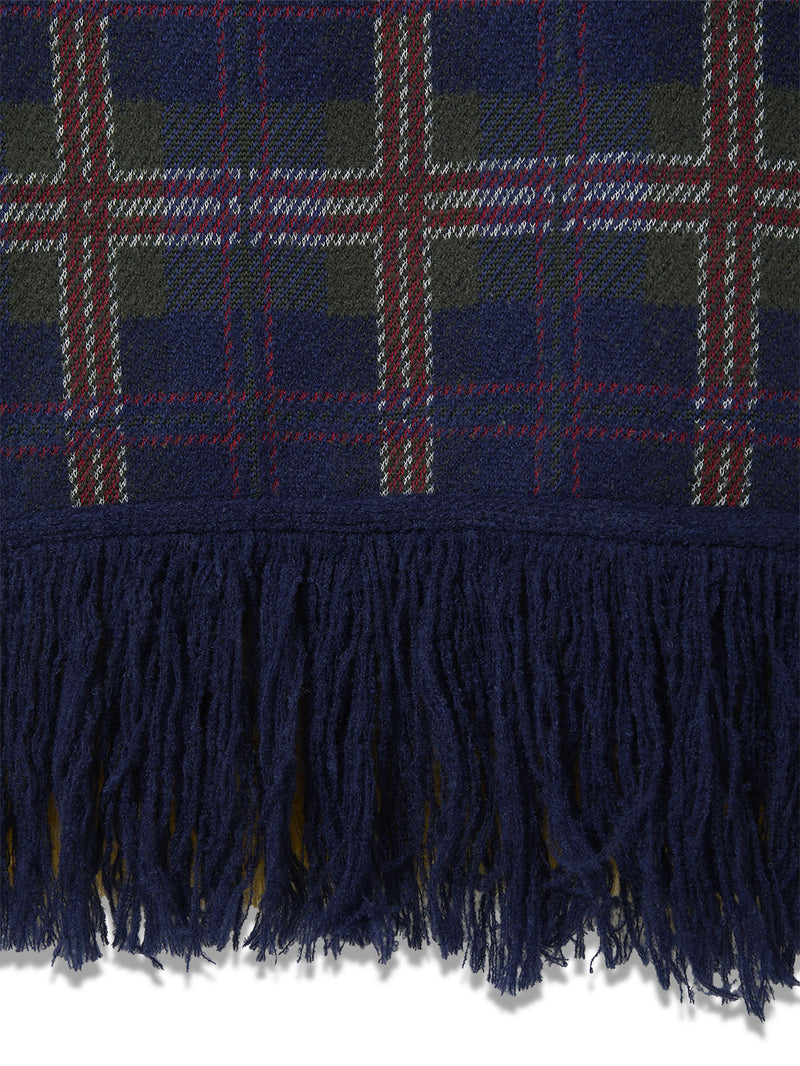 Knitted Check Scarf