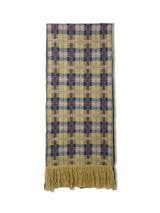 Knitted Check Scarf