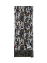 Trebark Camo knit Scarf