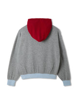 Color Blocked Cashmere Hoodie