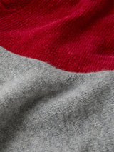 Color Blocked Cashmere Hoodie