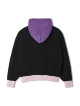 Color Blocked Cashmere Hoodie