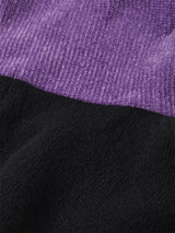 Color Blocked Cashmere Hoodie