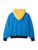 Color Blocked Cashmere Hoodie