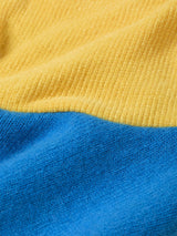 Color Blocked Cashmere Hoodie
