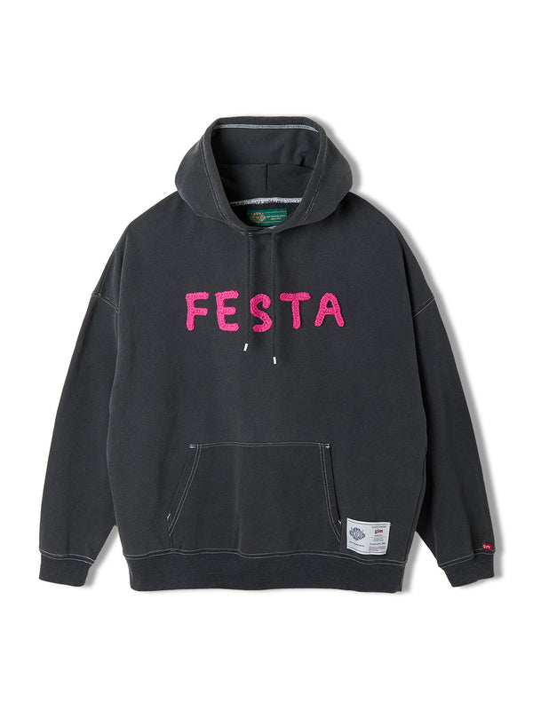 Color Blocked Cashmere Hoodie 