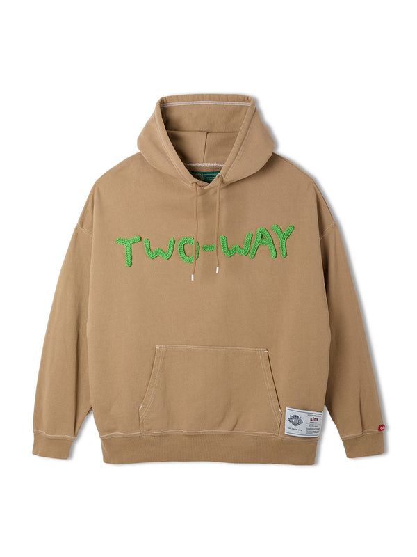Color Blocked Cashmere Hoodie 