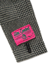 Knitted Tweed Check Tailored Jacket