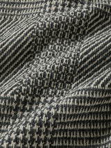 Knitted Tweed Check Tailored Jacket