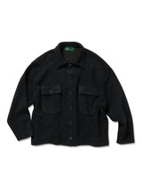 Army Knit Shirt Jacket