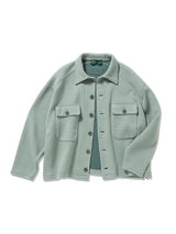 Army Knit Shirt Jacket