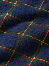 Brushed Check Zip-up Hoodie