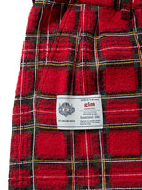 Brushed Check Cropped Pants