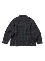 Black Denim Knit Jacket