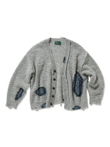 Visible Darning Cardigan
