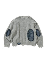 Visible Darning Cardigan