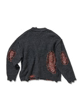 Visible Darning Cardigan